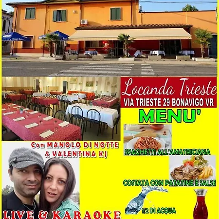 Locanda Trieste Ristorante-bar-alloggio Hotell Bonavigo